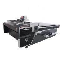 Automatic fabric cutting machine / cloth cutter machine with round knife cutting